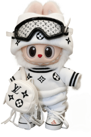 Monochrome Monogram Streetwear Outfit Set c026---Monochrome Monogram Streetwear Outfit Set (Copy) (Copy)